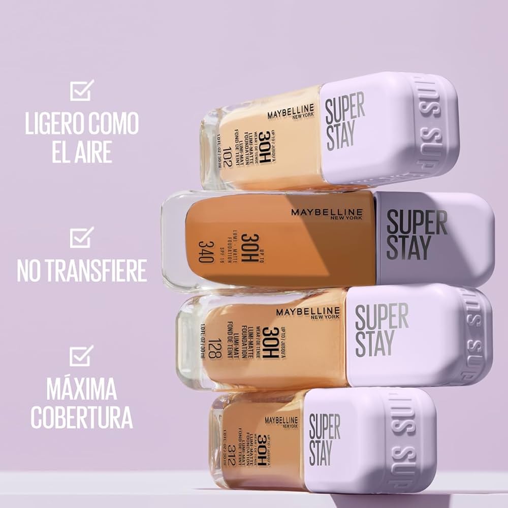 SuperStay Lumi Matte Foundation 30H - Maybelline