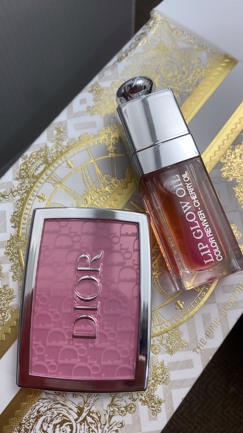 Lip and Cheek Pink Glow Ritual Set Dior