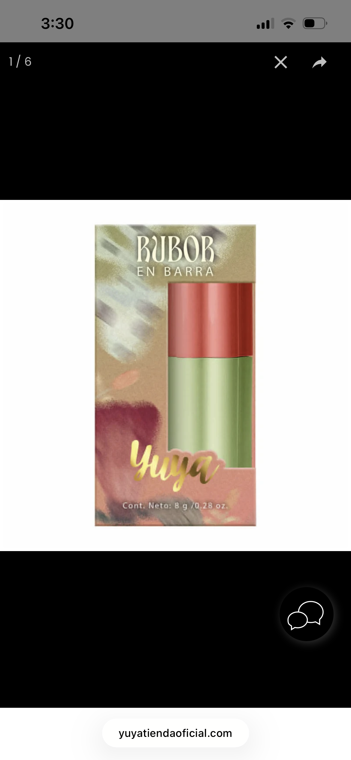 Rubor en crema YUYA