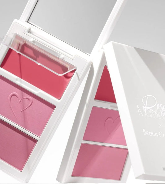 Rosy Mcmichael x Beauty Creations - Paleta de rubores pink dream blush