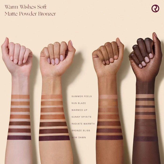 Rare Beauty by Selena Gomez 
Warm Wishes Soft Matte Powder Bronzer