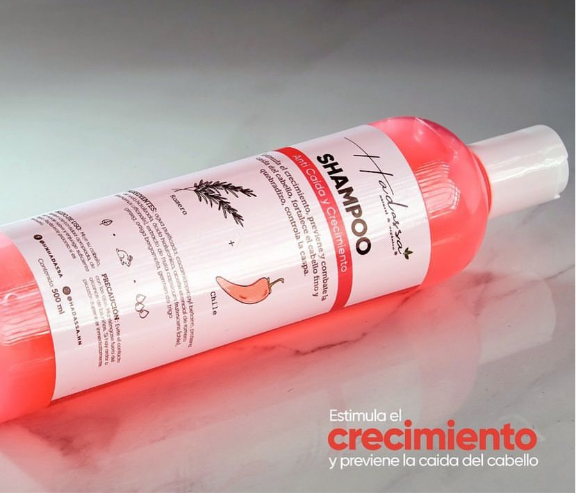 Shampoo Anti Caida y Crecimiento Hadassa