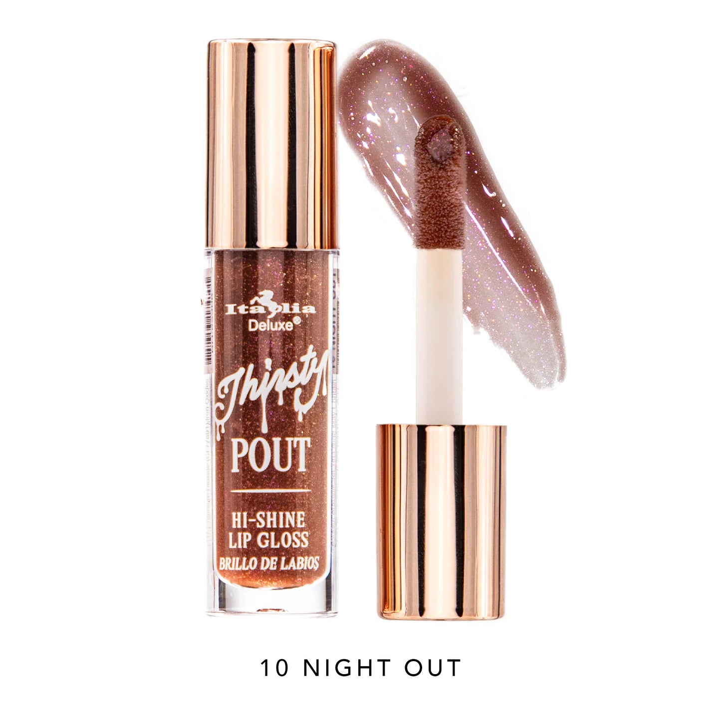 Thirsty Pout Hi-Shine Lip Gloss Italia Deluxe