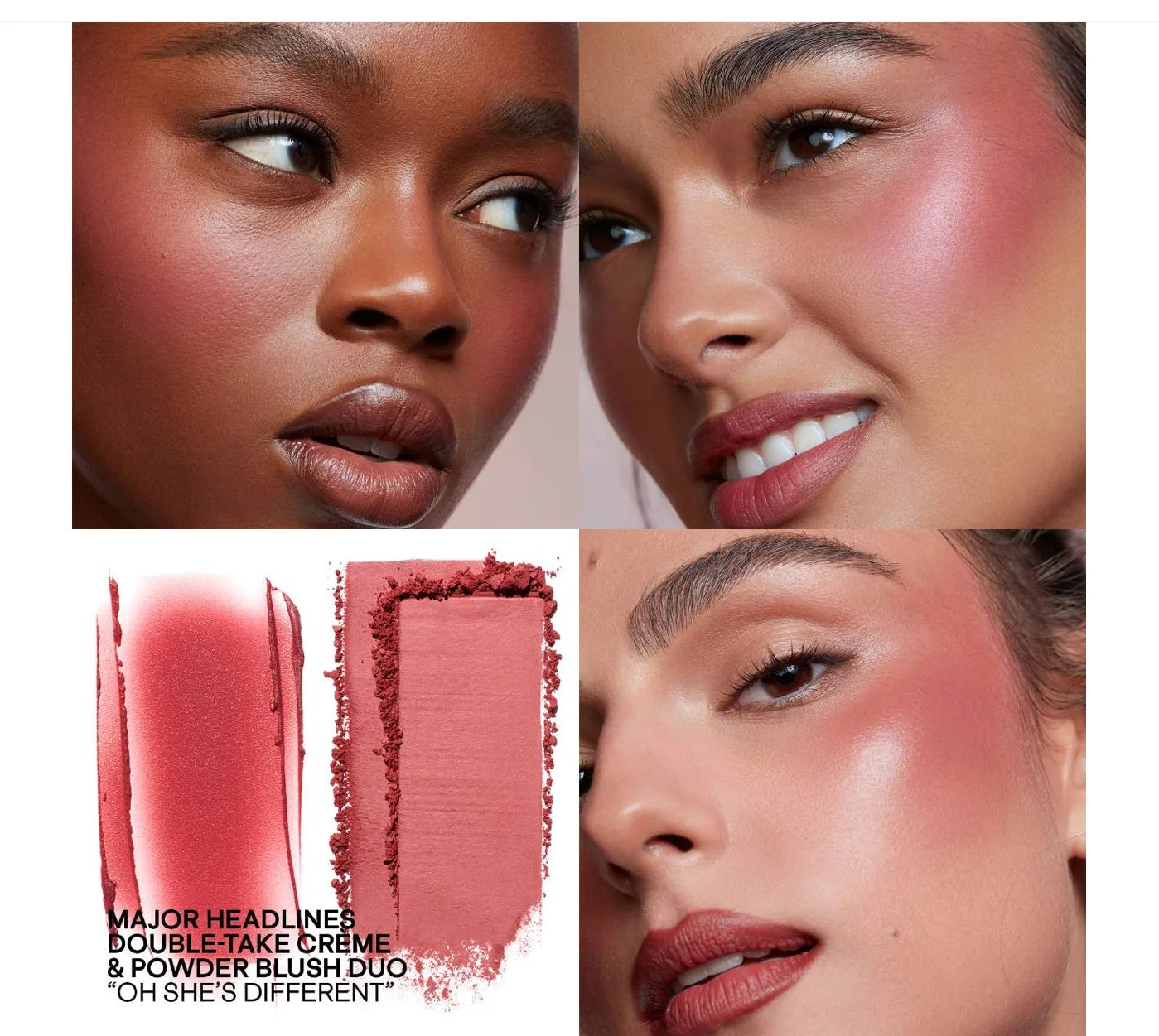 Major Headlines Double-Take Crème & Powder Blush Duo Patrick Ta