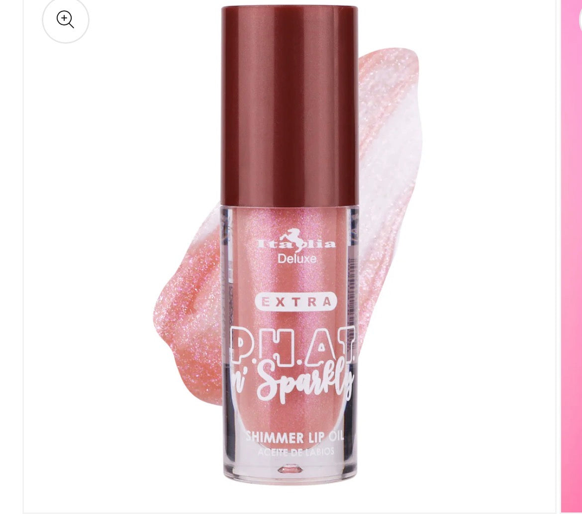 Extra P.H.A.T. n' Sparkly Shimmer Lip Oil Italia Deluxe