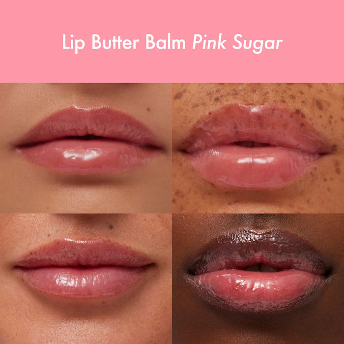 Summer Fridays 
The Dewy Pink Set with mini Lip Butter Balm in Pink Sugar