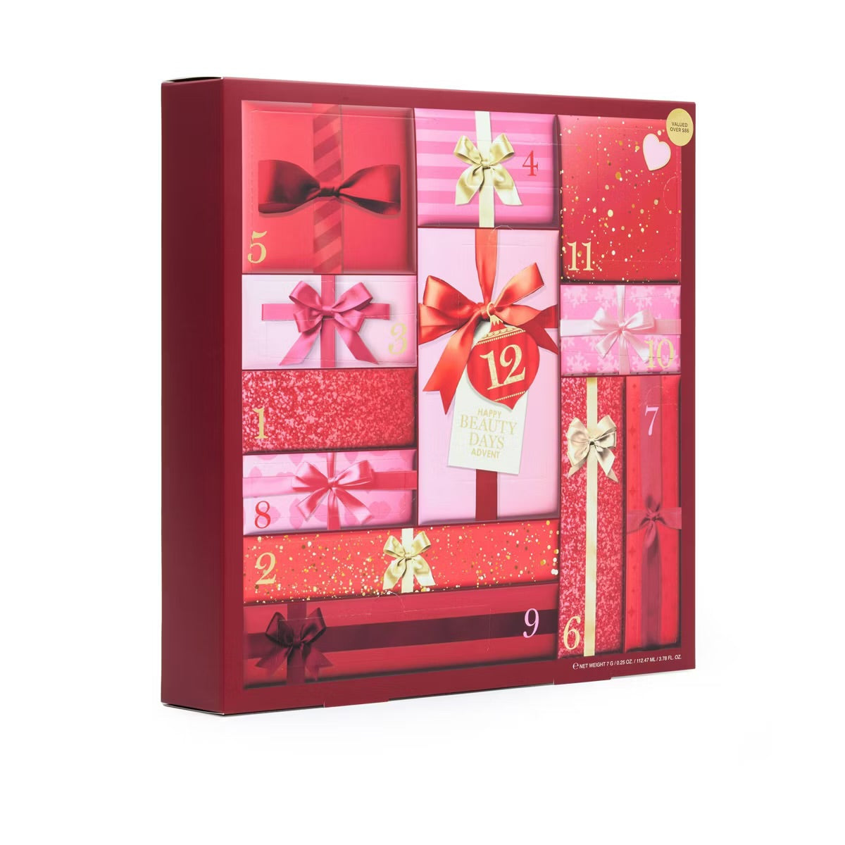 Happy Beauty Days 12-Day Advent Calendar Gift Set - 12pc MakeUp