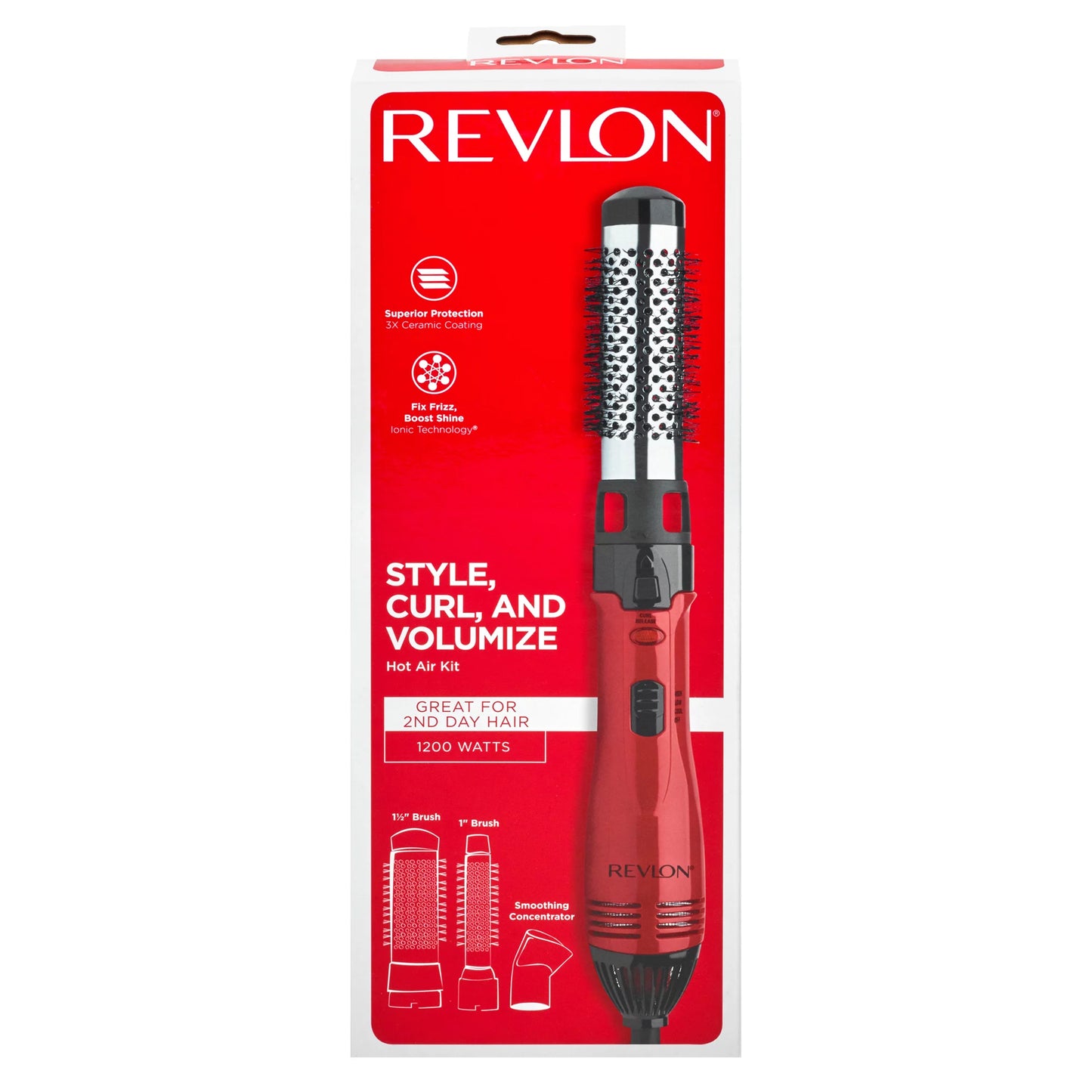 Revlon 1200 W Perfect Style Hot Air Kit 3 Piece Set