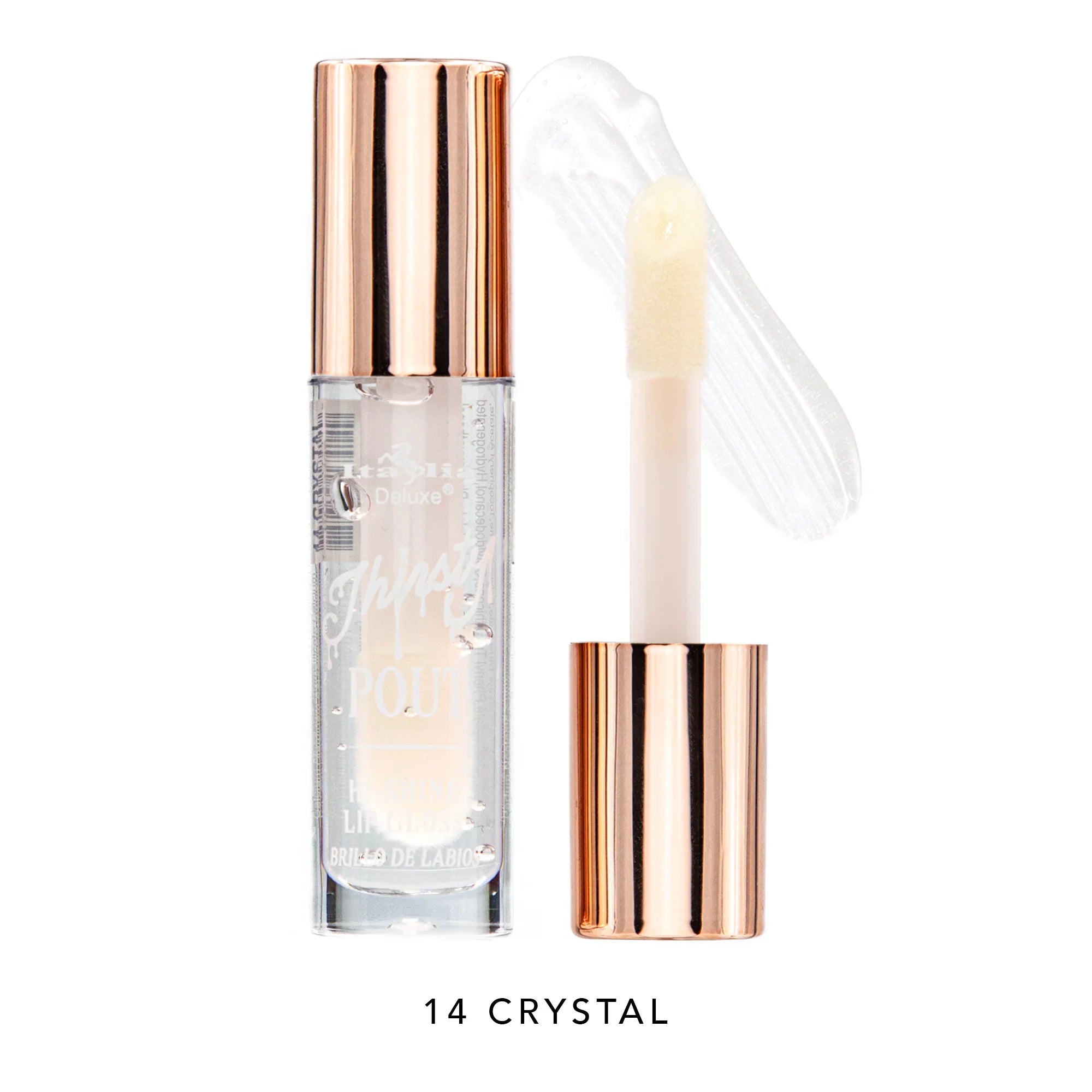 Thirsty Pout Hi-Shine Lip Gloss Italia Deluxe